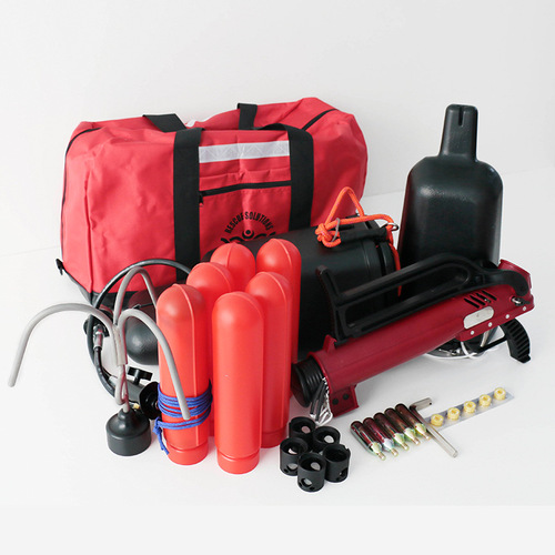 American style rescue thrower rope thrower pneumatic rope thrower life-saving thrower water rescue equipment can be authorized