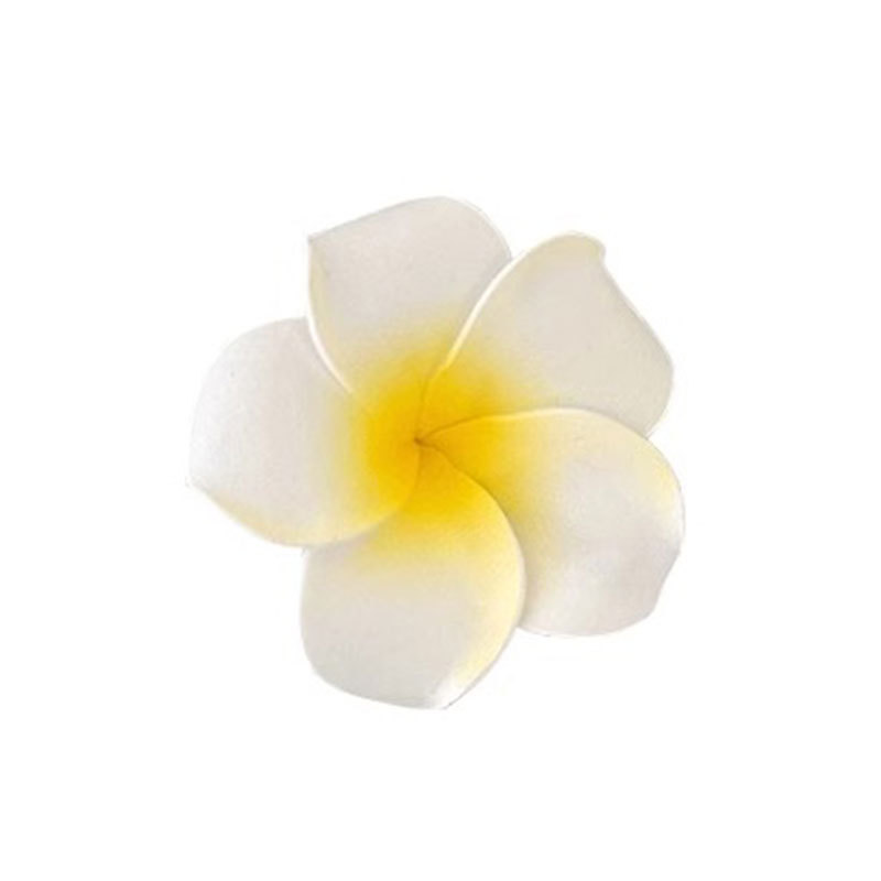 Dulces huevos flores clip de pelo para mujeres vacaciones al mar para tomar fotos props clip de pelo lateral frisa clip de pelo de boca de pato adornamiento