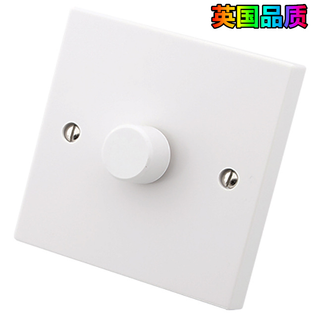 英标英式英规英国调光调速开关 1 GANG 1 WAY 500W DIMMER SWITCH