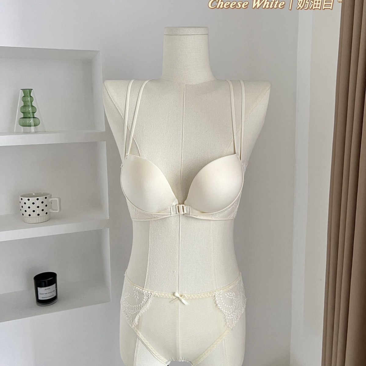 Ventas directas de fábrica comercio electrónico transfronterizo Sudeste de Asia Vietnam Tailandia ropa interior simple hebilla delantera recolección hermosa espalda cómoda sujetador