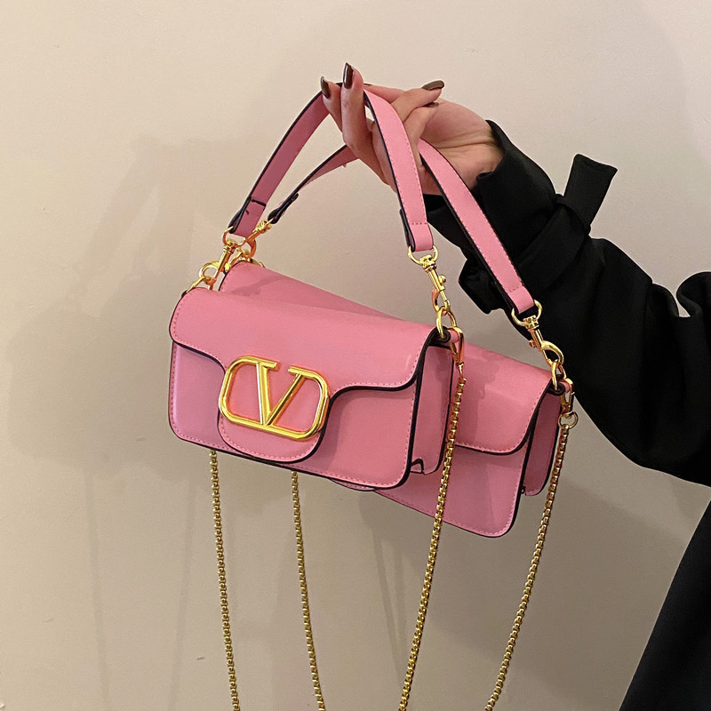 Cross-border women's bags wholesale 2022 new fashion chain bag ladies hand shoulder messenger bag ladies bag