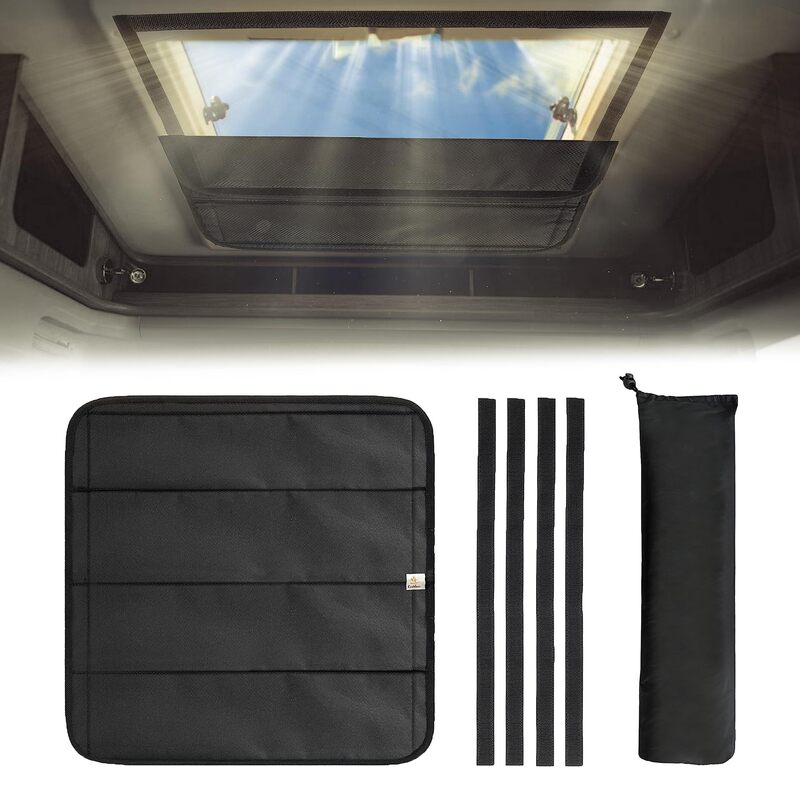 RV sunshade sunroof sunshade RV ventilation window sunshade Velcro magnet sunshade