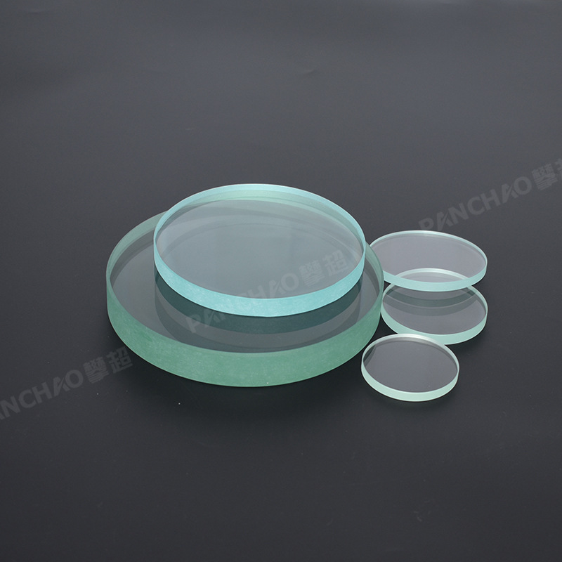 钢化视镜玻璃耐热小玻璃片观察透镜小尺寸圆片直径35mm厚度3-20mm