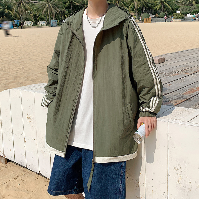 7706 밀리터리 그린 자외선 차단 의류