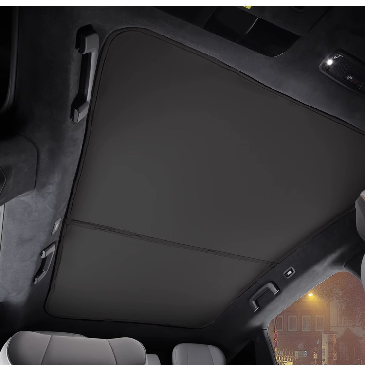Suitable for Lynk & Co Z20/10Emp Sunroof Sunshade, Car Roof Sun Protection and Heat Insulation Canopy, Suede Sunshade