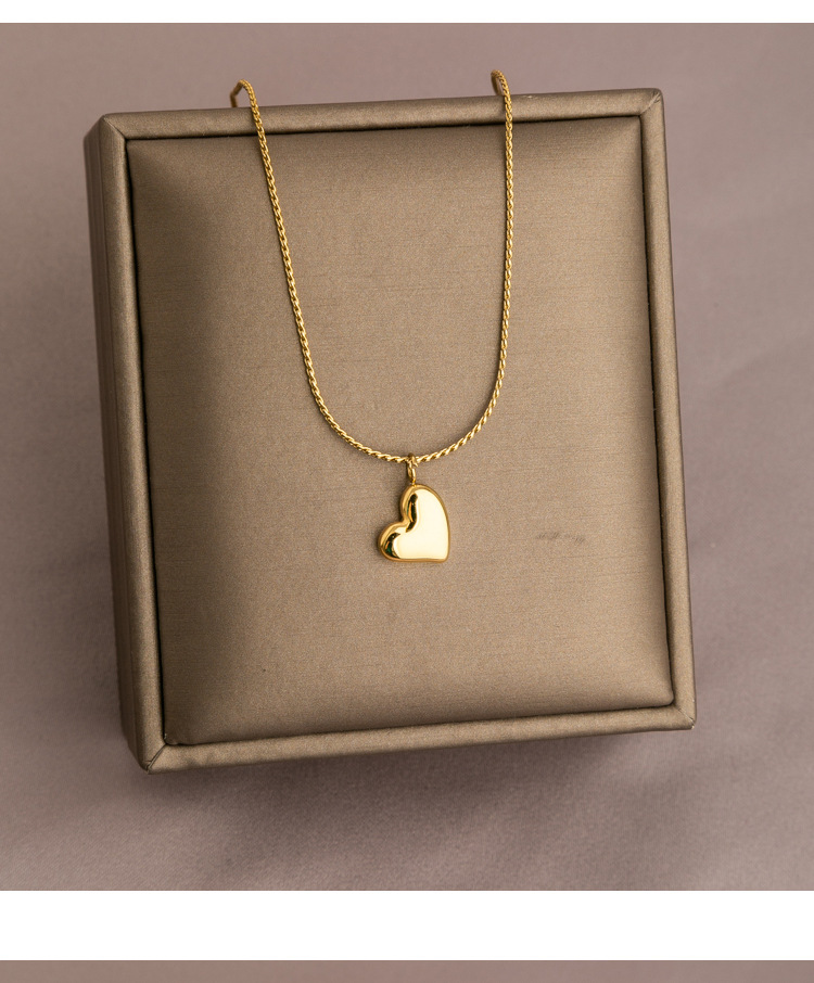 Fashion Geometric Titanium Steel Metal Necklace 1 Piece