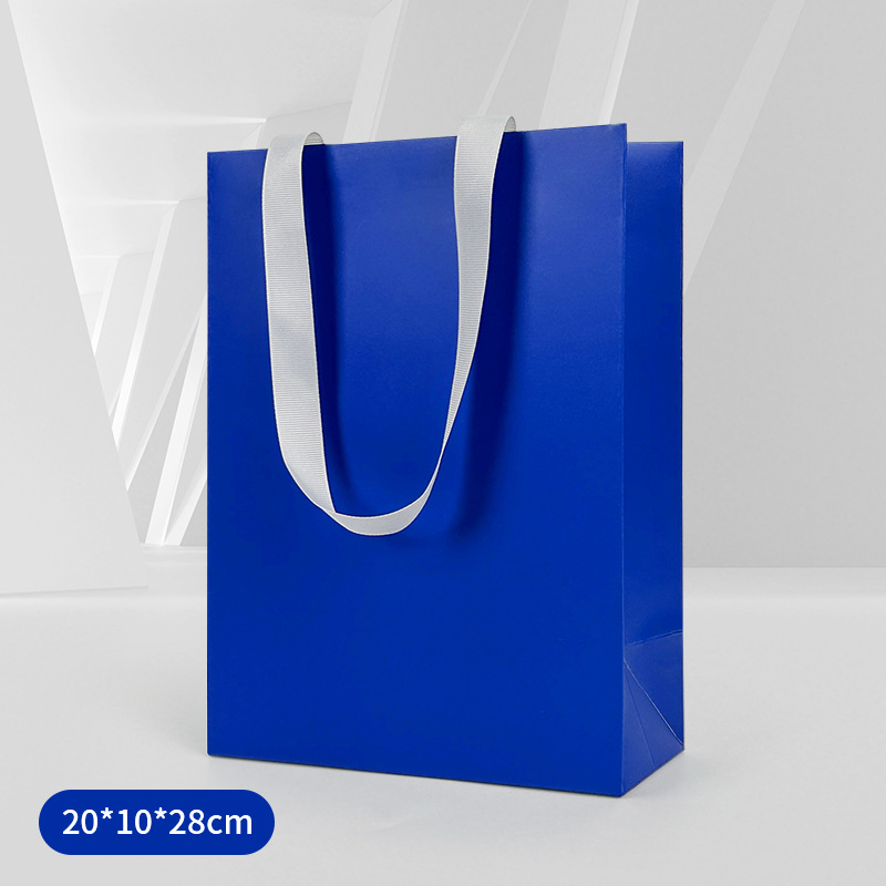Bolsa de papel de cartón blanco engrosada y respetuosa con el medio ambiente portátil, pastel de luna de té, bolsa de embalaje de regalo de alta gama, bolsa de regalo de ropa, venta al por mayor transfronteriza