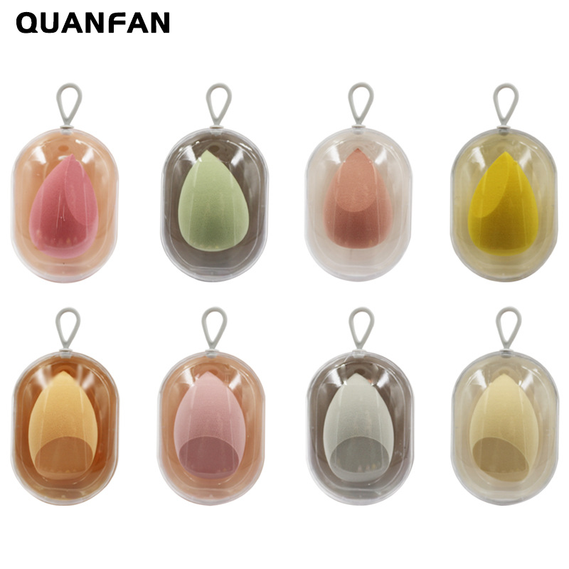 粉扑美妆蛋托巨软彩妆蛋rt美妆蛋葫芦粉扑斜切海绵蛋化妆蛋批发