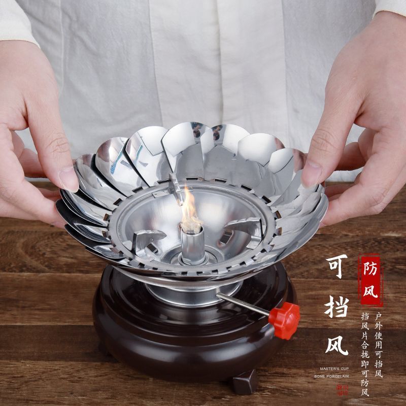 户外酒精茶炉防风野营便携酒精灯茶具套装304烧水壶酒精炉煮茶器|undefined