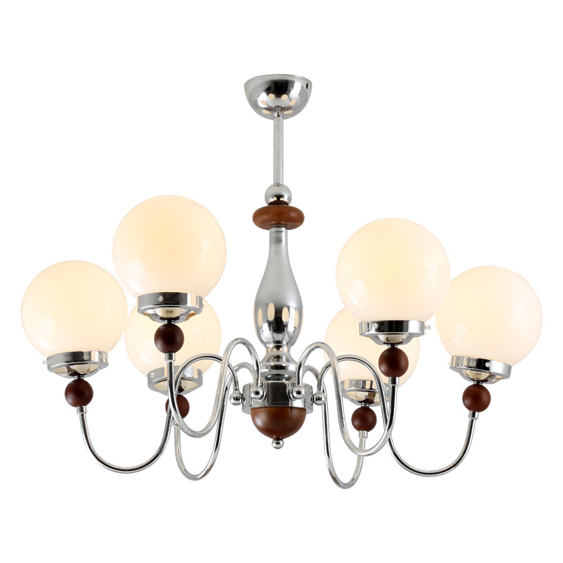 Lámpara de la sala de estar francesa medieval sala de luz principal retro nuevo estilo chino sala de estar dormitorio frijoles mágicos lámparas Zhongshan 117L