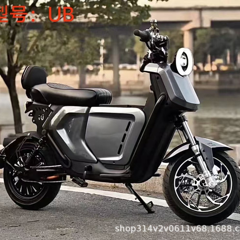 Factory Direct Sales Battery Vehicle Foreign Trade Urban Electric Bicycle 12inch Large Tire Battery Vehicle Long Life Electric Vehicle