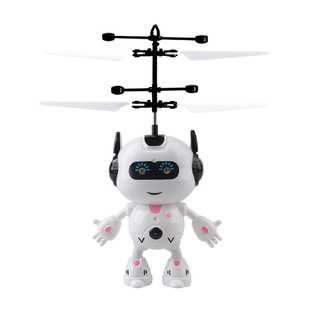 Cross-border hot sale induction space robot induction aircraft gesture induction suspension induction aircraft New exotic aircraft