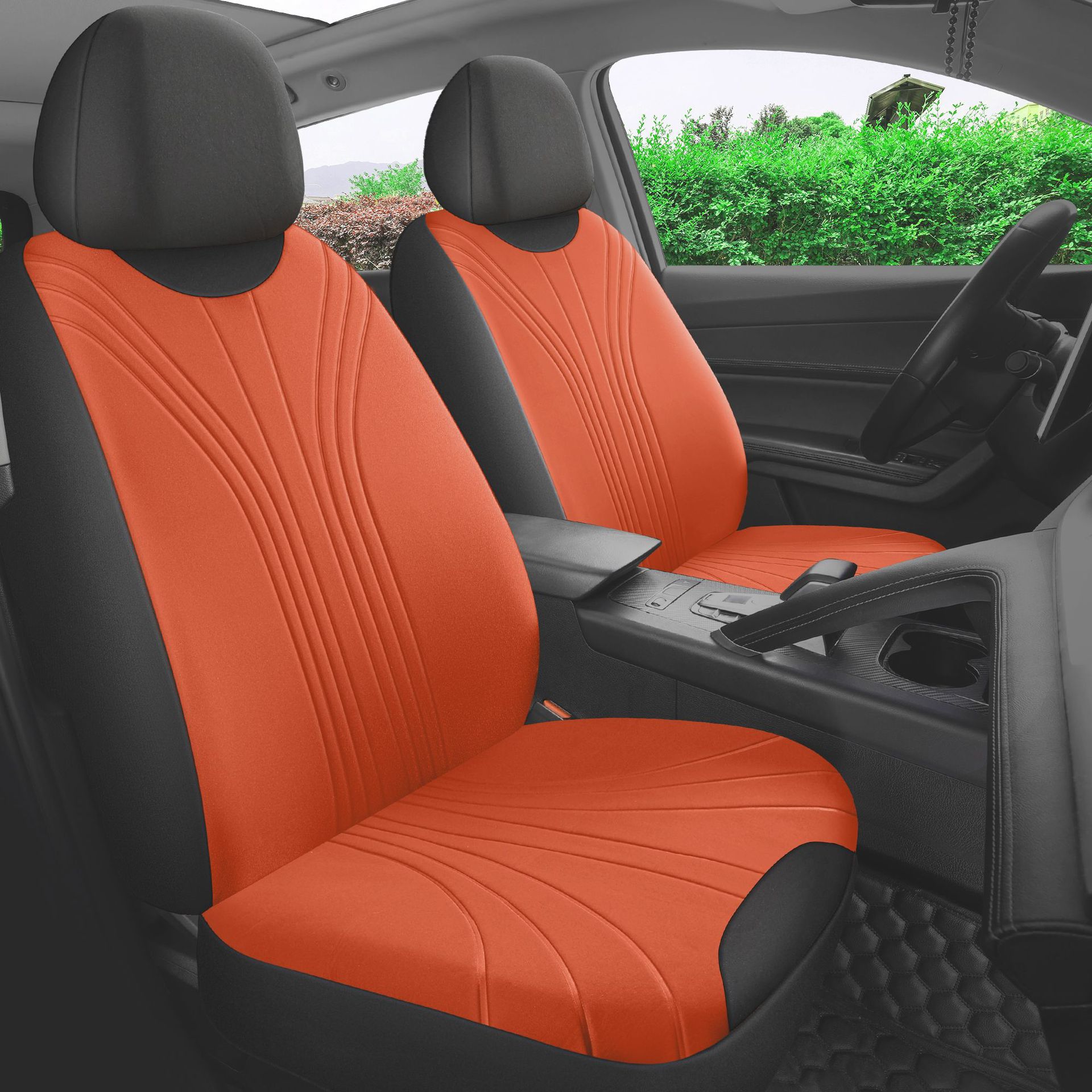 Cross-Border Best-Selling 3D Embossed Glacier Pattern Universal Car Seat Cover Cushion Amazon Temu Meike Duo Russia