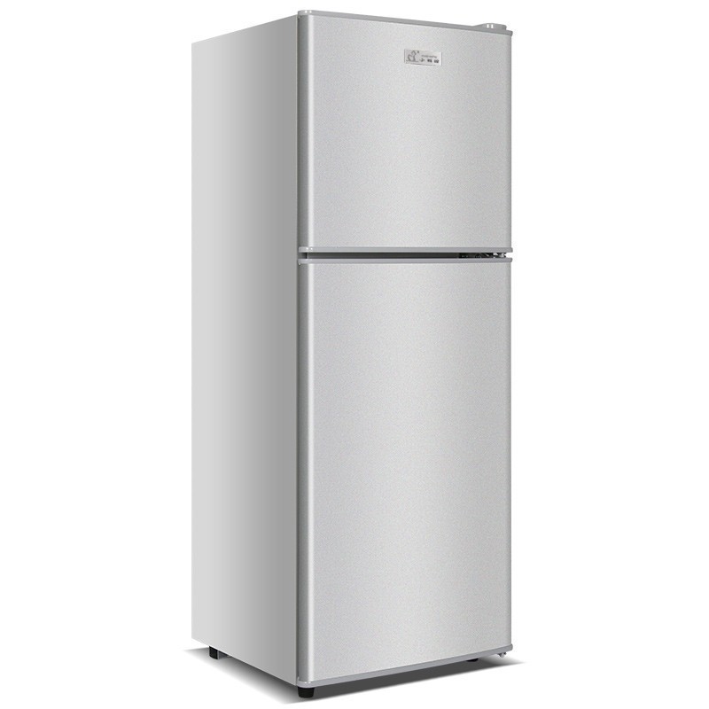 Refrigerador de marca de pato 68L - 122L de doble puerta de gran capacidad para todos los alquileres de refrigerador de hotel multiuso
