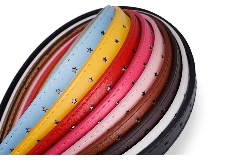 Women’s Star Buckle Belt – Versatile Pentagram Design For Jeans_voghion.com