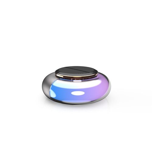 Light-sensitive essential oil gift perfume car center console high-end decoration unisex trendy car ornament solar diffuser