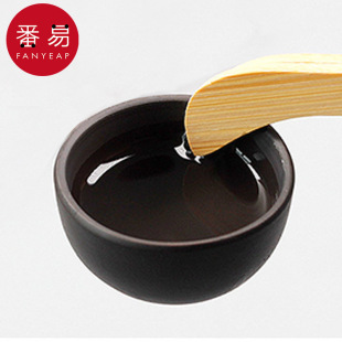 Free Shipping/10Y Tea Tongs Ba1S74 - Bamboo Tea Leaf Tweezers Single Piece Ebony Solid Wood Tea