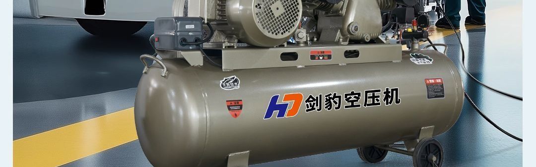 Industrial-grade air compressor, large 380V high-pressure air pump, 220V small air compressor, auto repair and painting air pump