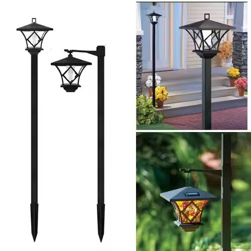 1.5m Solar Garden Light, 1.5-Meter Dual-Purpose Solar Lawn Light, Solar Flower Pot Plug-In Light