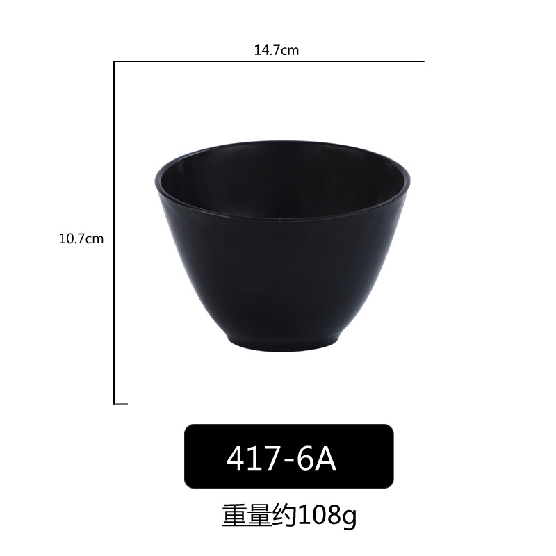 PP porcelana-como colorido oblicuo Tazón de fuente Cubo de lechuga Tazón verde vegetal cubo vegetal creativo restaurante comercial Ensalada de frutas Tazón