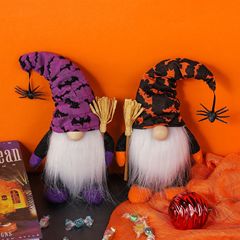 越境新型ハロウィーン装飾品無顔小人公仔置物人形蜘蛛コウモリパーティー雰囲気道具