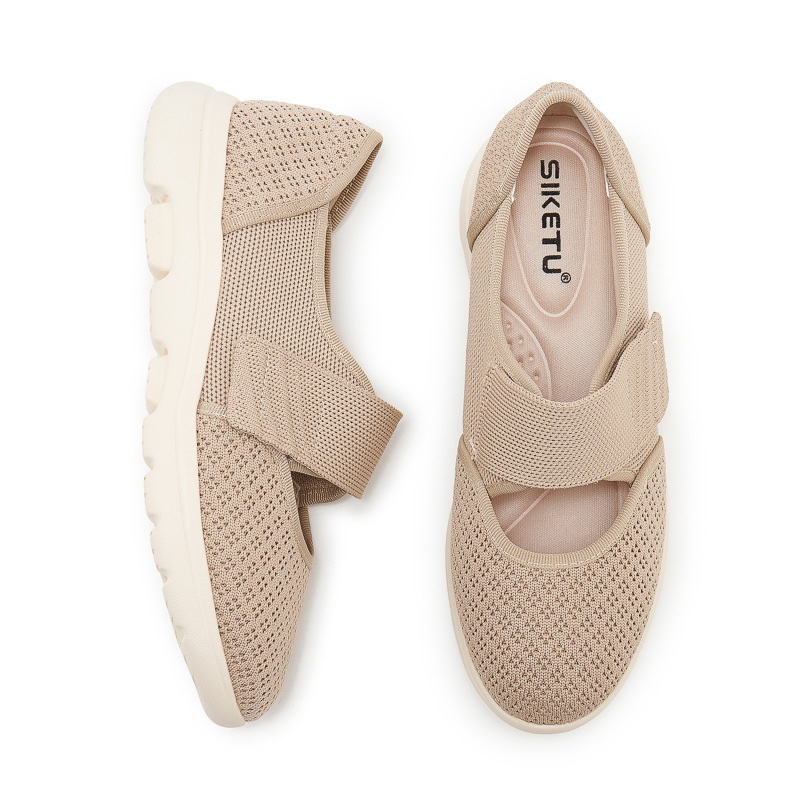 B888 - 8 Amazon otoño / invierno 2025 nuevo anti-derrapante zapatos de mujer transpirables zapatos de madre casuales de moda suave