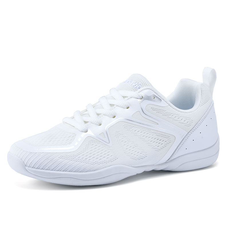 Zapatos aeróbicos deportivos, zapatos blancos, zapatos deportivos, zapatos de entrenamiento para mujeres, zapatos de competencia, zapatos suaves para niños