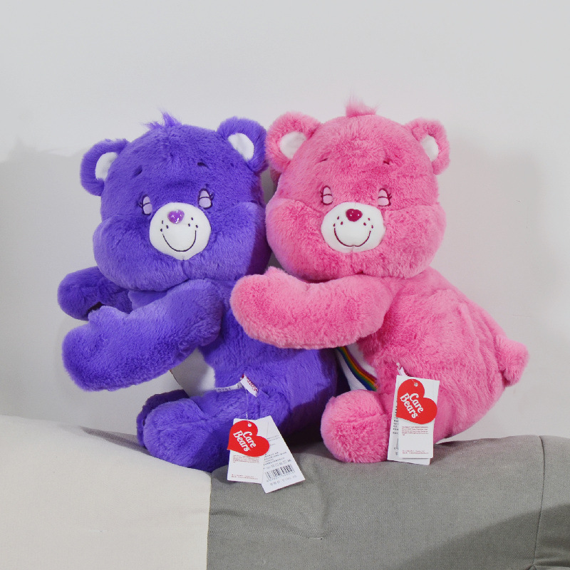 Muñeca de oso genuina, almohada para dormir, modelo de fiesta, oso de fresa, muñeca de prensa rosa, muñeca de felpa, regalo de cumpleaños