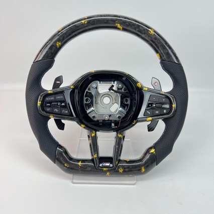 Suitable for BMW 3 4 Series G20 G21 G80 G81 G22 G23 G26 carbon fiber steering wheel