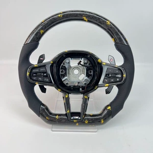 BMW 3 4 Seriyası G20 G21 G80 G81 G22 G23 G26 karbon fiber sükan üçün uyğundur