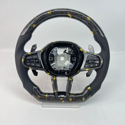 Suitable for BMW 3 4 Series G20 G21 G80 G81 G22 G23 G26 carbon fiber steering wheel