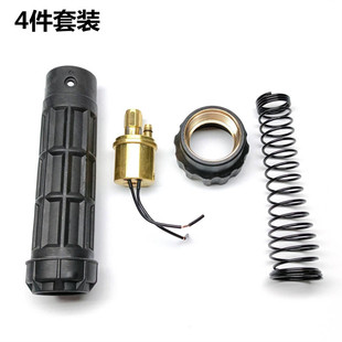 4-piece set of European rear tail connector adapter handle MB15AK24KD25kd36KDMig welding gun welding machine