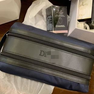 Dijia Wilderness Series Double Zipper Toiletry Bag Cosmetic Bag Large Capacity Unisex Storage Bag for Men and Women in stock and fast delivery