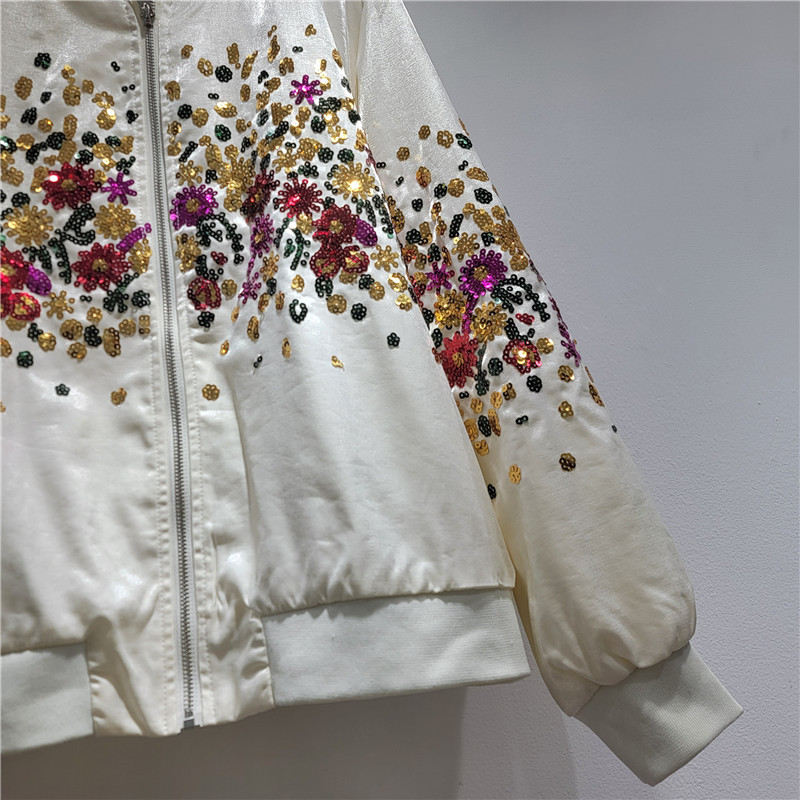 2026 primavera nuevo estilo extranjero de alto nivel chaqueta casual bordada retro chaqueta de nicho chaqueta de béisbol