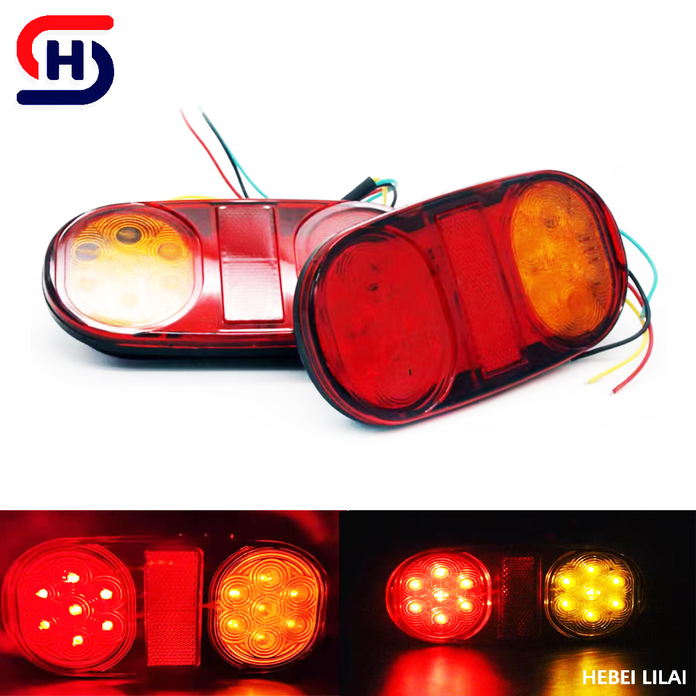 Светодиодный задний фонарь для грузовика LILAI 28LED универсальный