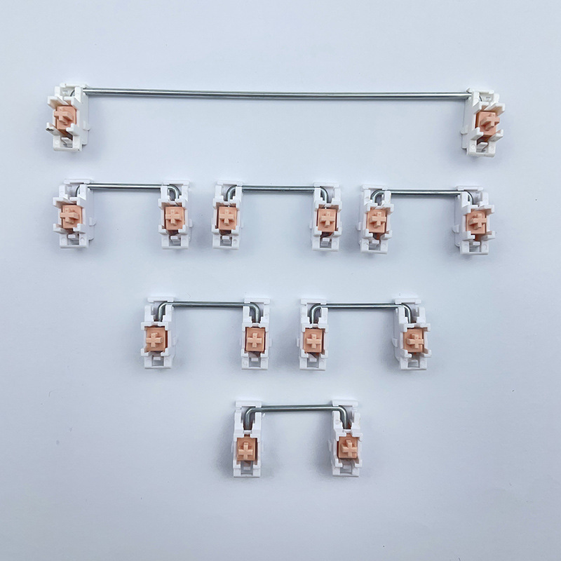 Saint Panda Color Steel Plate Satellite Axis Mechanical Keyboard Satellite Axis Accessories Steel Wire Satellite Axis Saint Panda Color Steel Plate Satellite Axis Mechanical Keyboard Satellite Axis Accessories Steel Wire Satellite Axis