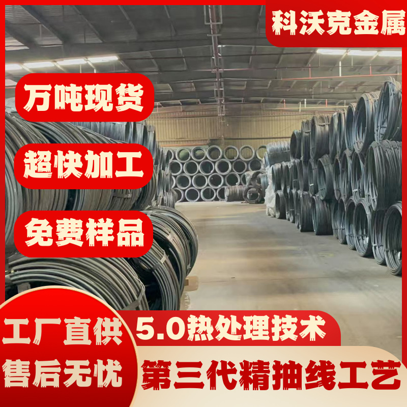 精选现货宝钢10-50号钢冷镦线材冷镦钢盘条圆棒球化退火精抽线
