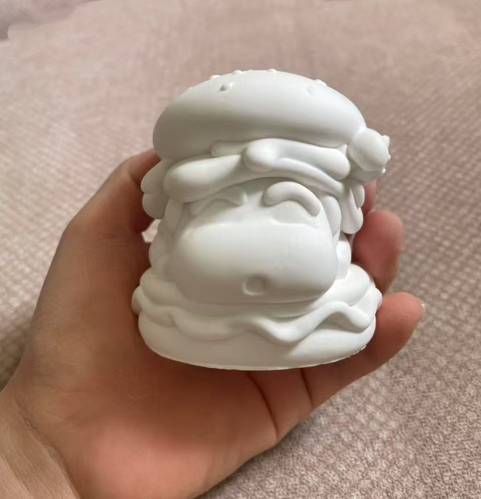 Frasco de Almacenamiento de Calabaza de Yeso en Blanco DIY para Pintar
