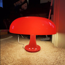 跨境批发ins现代简约卧室客厅家居摆件创意护眼氛围网红LED蘑菇灯