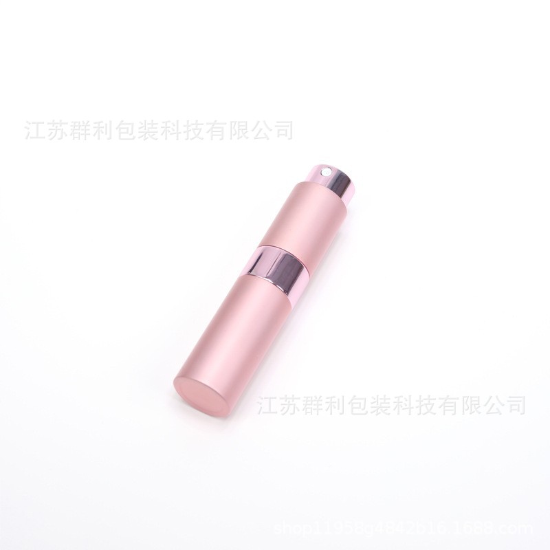 En stock suministro 8ml botella giratoria de tres secciones Esencia de perfume japonés aceite esencial mantenimiento líquido sub-botella bolsa de cosméticos