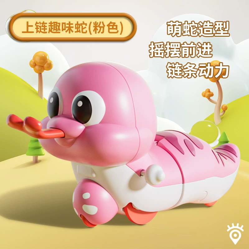 Заводная реалистичная игрушка для ползания, 2 года