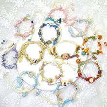 景德镇陶瓷手串藏式编绳重工款陶瓷手链摆摊学生礼物学生饰品礼物