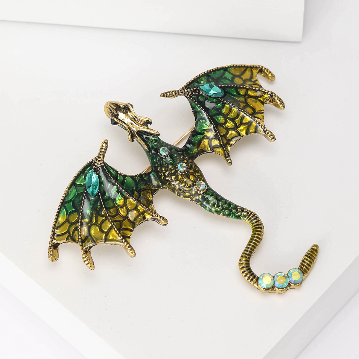 21g Weight Artificial Rhinestones Inlay Material Brooches Classification Banquet, Party, Street Occasion Alloy Material Animal Pattern Women's Gender Enamel Design Casual Style Casual Pin Animal Alloy Enamel Artificial Rhinestones Women's Brooches 18