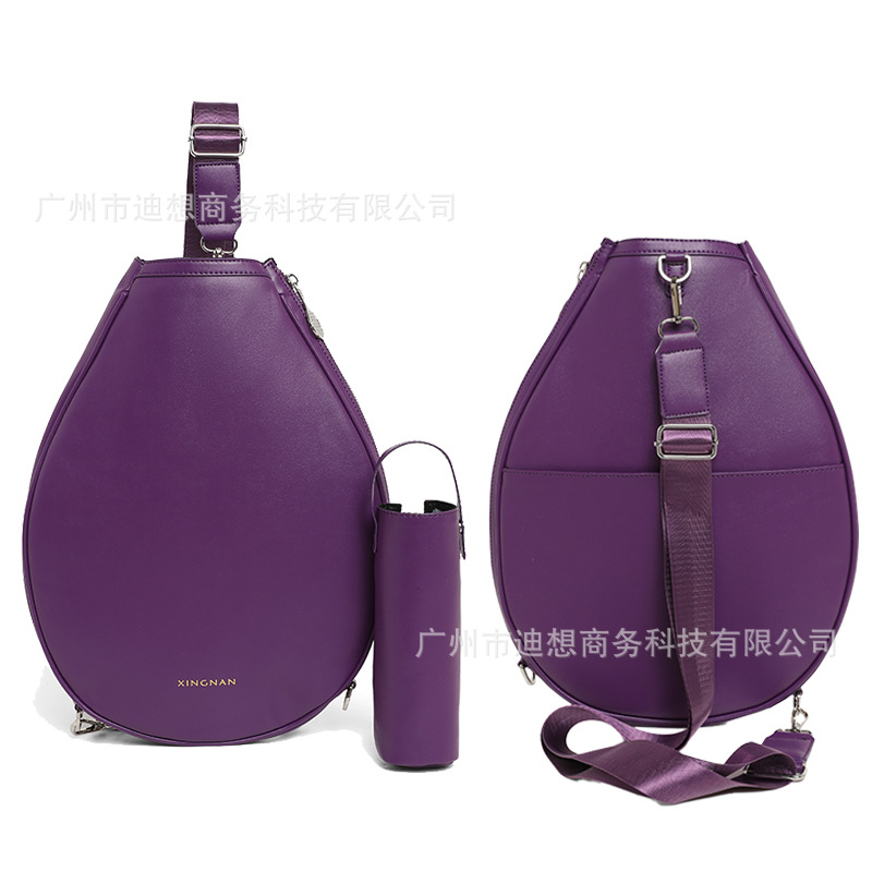 Bolsa de raqueta de tenis de alta gama nueva 2025 lujo ligero de hombro bolso de raqueta de pico bolso de bádminton deportivo al aire libre