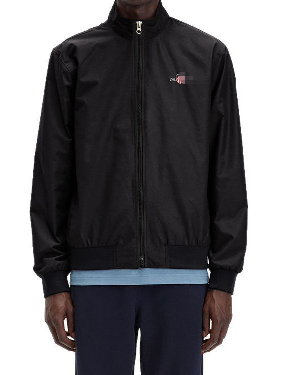 Cross-Border Exclusive Supply of Gant Shield Embroidered Jacket, Men's Spring and Autumn Thin Cardigan Jacket, Fashionable and Casual