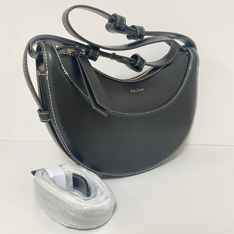 Cross-Border New Crescent Bag Half Moon Hobo Bag Underarm Bag Shoulder Crossbody Handbag For Women - Thumbnail 3