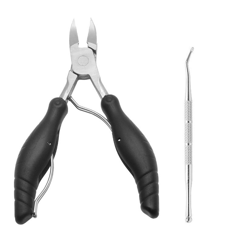 Pinza para uñas + nuevas pinzas de punta de águila negra