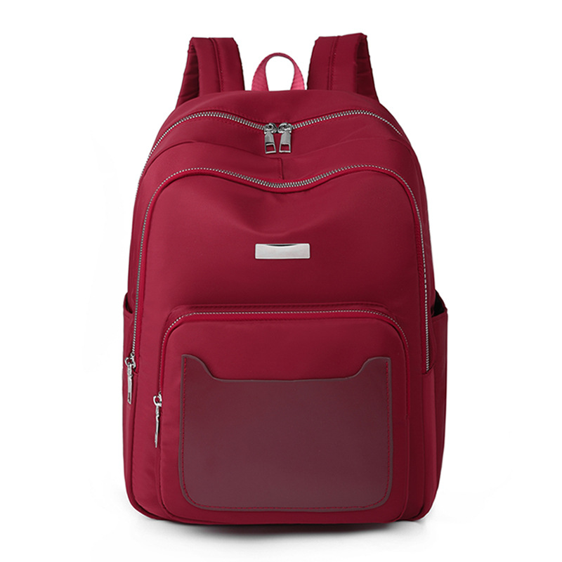 Venta directa de fábrica 2023 nueva mochila de nailon casual para mujer mochila de computadora de viaje de gran capacidad mochila escolar para estudiantes