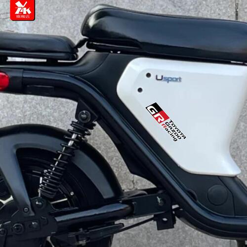 Applicable to Toyota high-performance GR department modified decoration personalized car window and rear spoiler scratch cover GAZOO