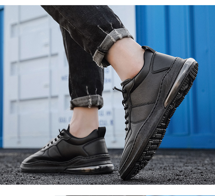 Scarpe casual da uomo in pelle da uomo d'affari di grandi dimensioni in stile coreano alla moda primaverile alla moda per studenti_voghion.com